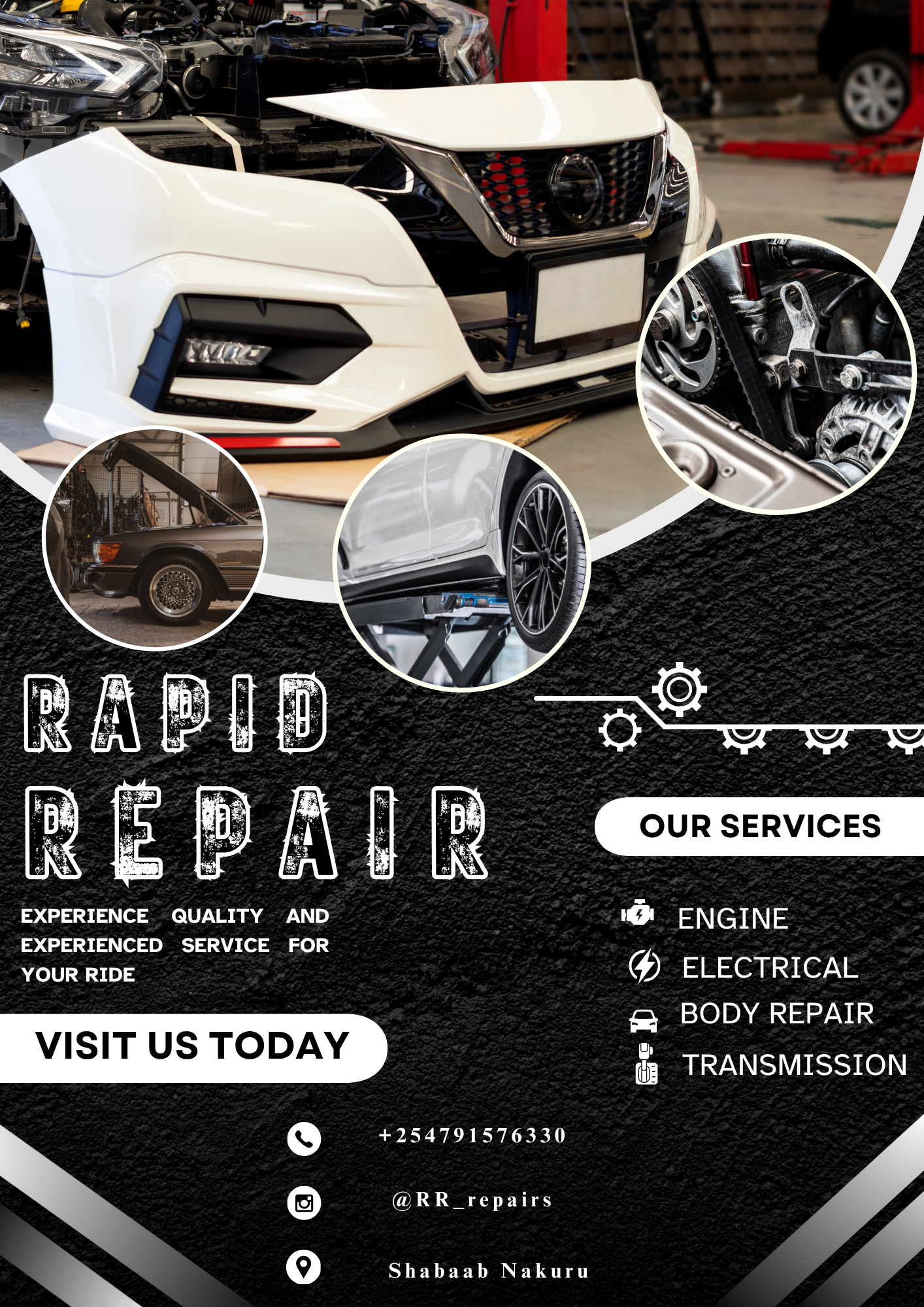 Rapid Repair promotional poster
